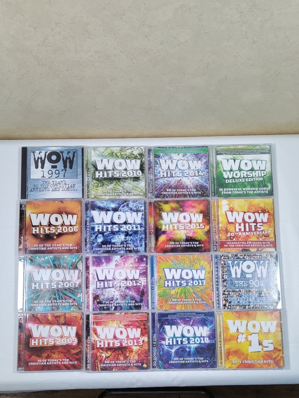 I098 WOW Christian Music CD Collection - 16 CDs